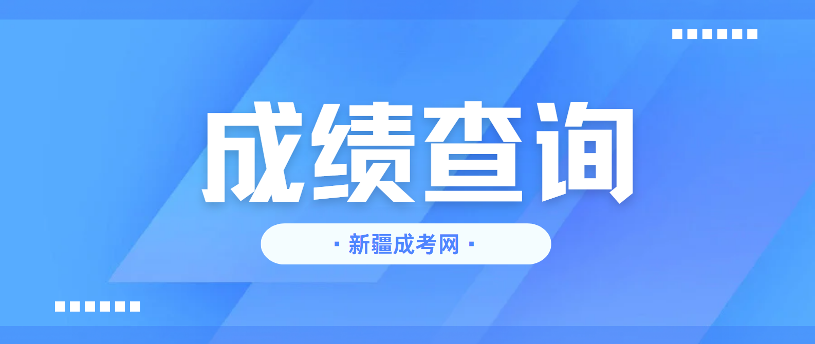 2024年新疆成人高考考试成绩什么时候可以查询？